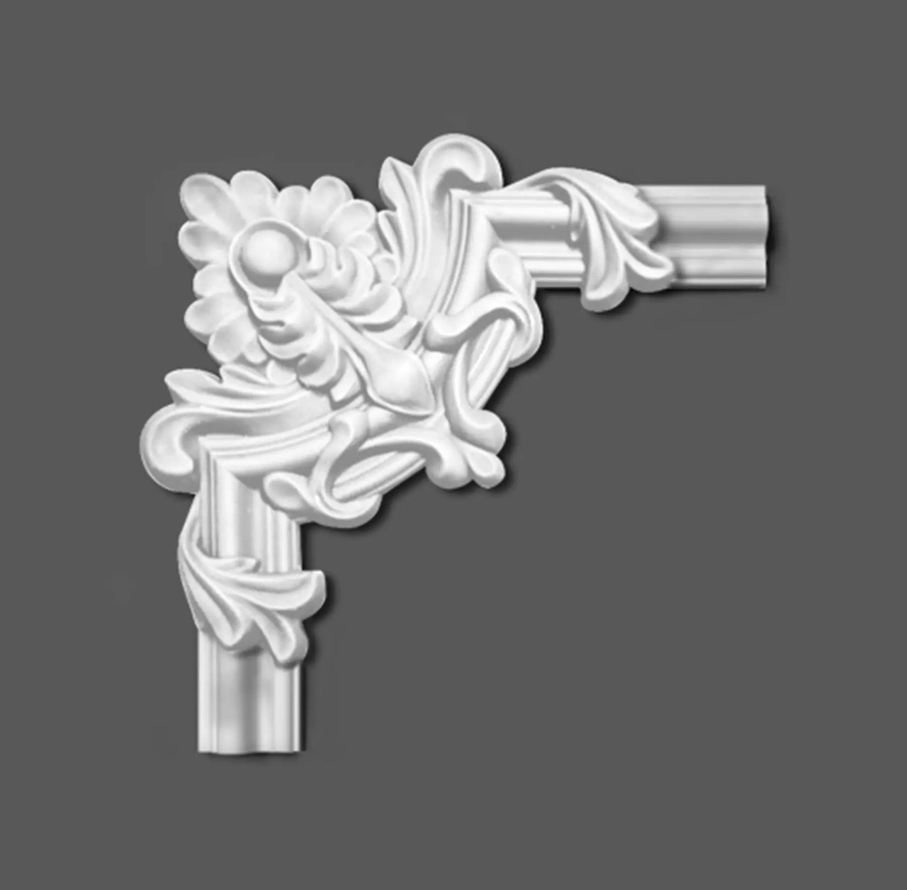 Кутовий елемент поліуретановий Grand Decor (HCR 502-2), ELITE DECOR - Зображення HCR_502-2.jpg