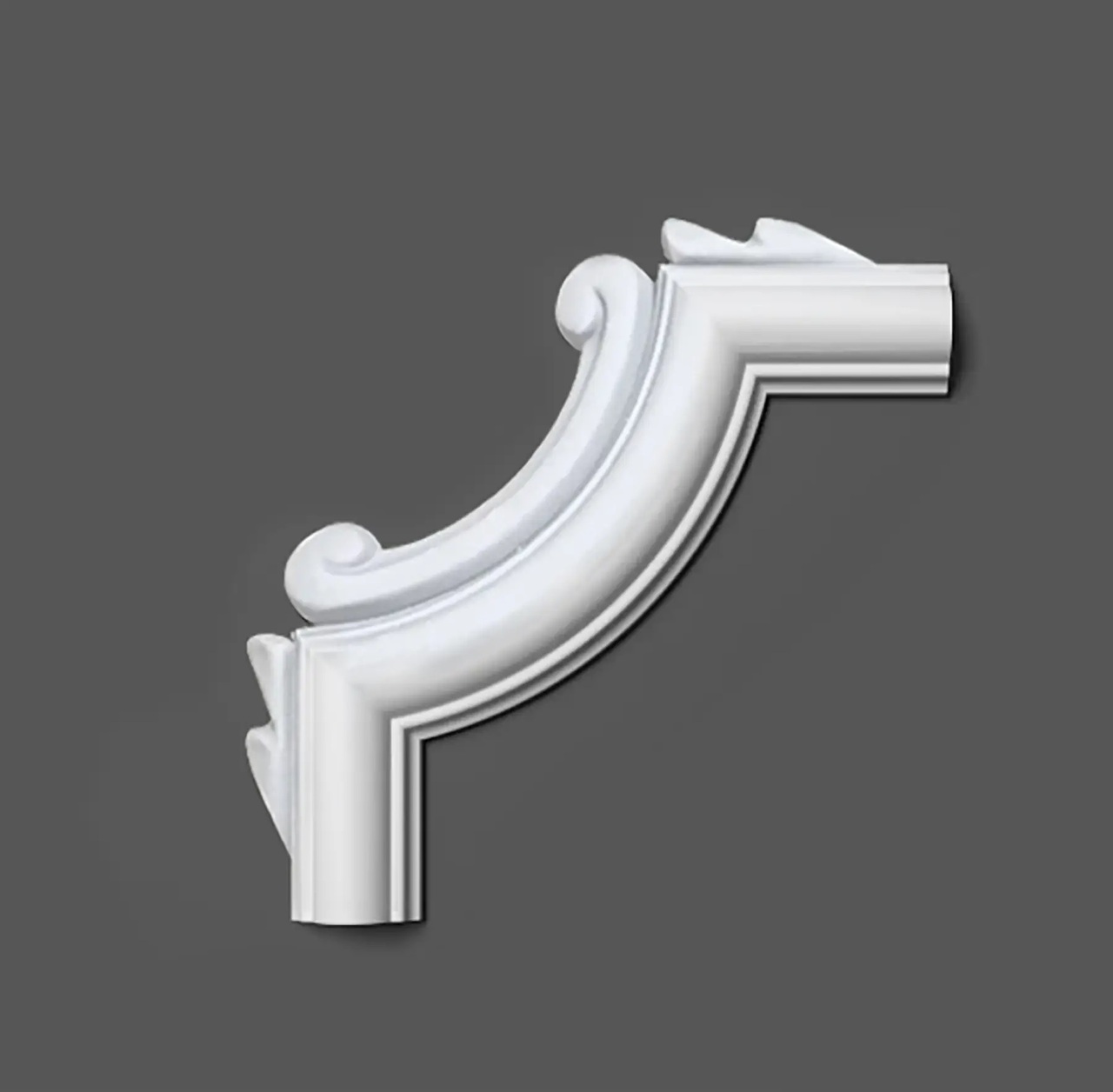 Угловой полиуретановый элемент Grand Decor (HCR 516-2), ELITE DECOR - Зображення HCR_516-2.jpg