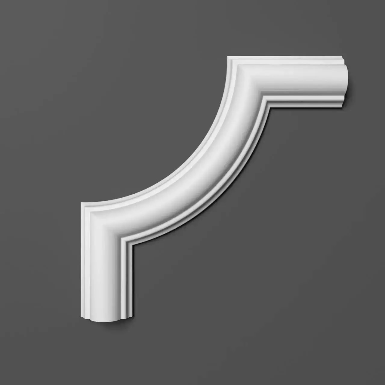 Кутовий елемент поліуретановий Grand Decor (HCR 518-1), ELITE DECOR - Зображення