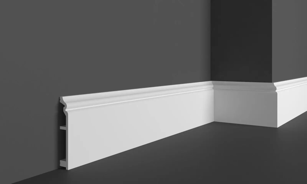 Плінтус полімерний Grand Decor (HCR 529), ELITE DECOR - Зображення HCR_529.jpg