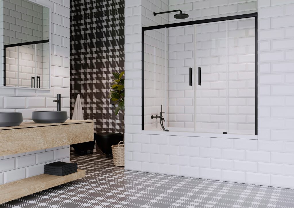 Двері для ванни Idea Black PN DWD 140,  RADAWAY - Зображення Idea-Black-PN-DWD-.jpg