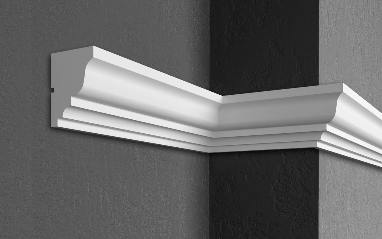 Карниз фасадний Prestige Decor (KC 102 без покриття), ELITE DECOR - Зображення