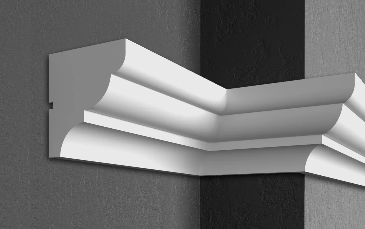 Карниз фасадний Prestige Decor (KC 103 без покриття), ELITE DECOR - Зображення