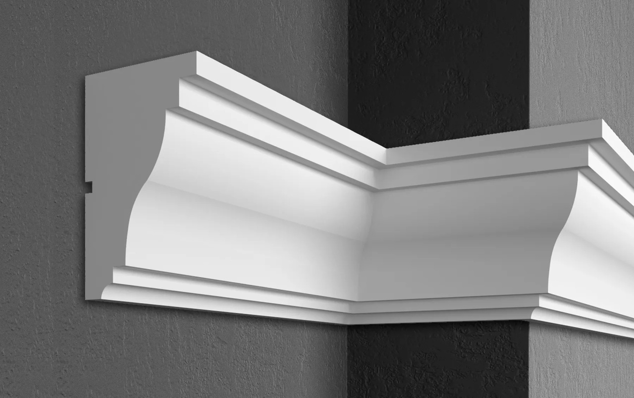 Карниз фасадний Prestige Decor (KC 106 без покриття), ELITE DECOR - Зображення
