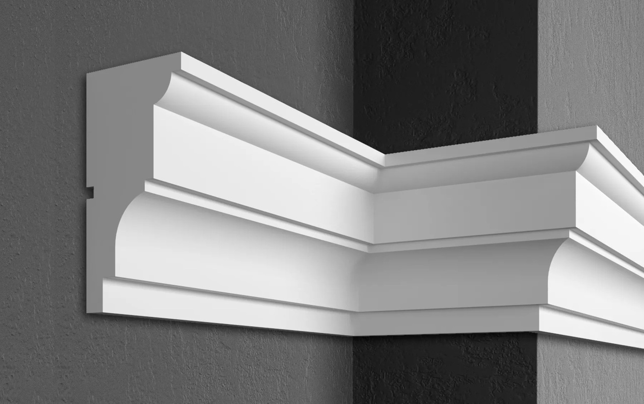 Карниз фасадний Prestige Decor (KC 107 без покриття), ELITE DECOR - Зображення KC_107.jpg