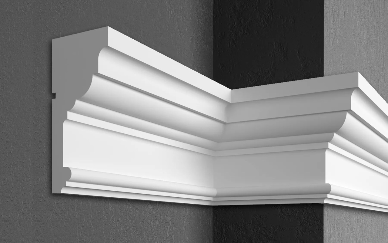 Карниз фасадний Prestige Decor (KC 108 без покриття), ELITE DECOR - Зображення
