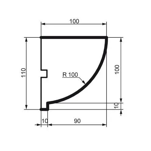 Карниз фасадний Prestige Decor (KC 109 без покриття), ELITE DECOR - Зображення KC_109-.jpg