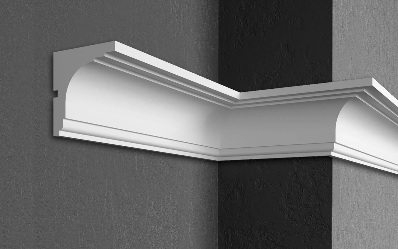 Карниз фасадний Prestige Decor (KC 111 без покриття), ELITE DECOR - Зображення