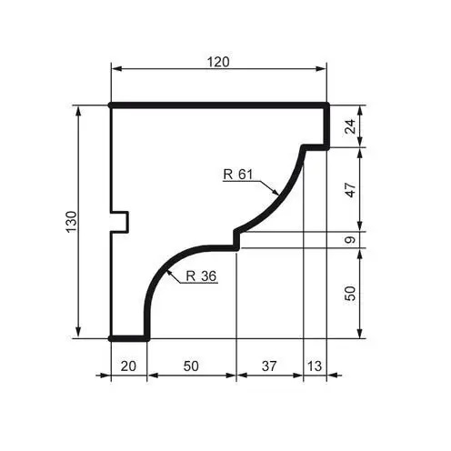 Карниз фасадний Prestige Decor (KC 112 без покриття), ELITE DECOR - Зображення KC_112-.jpg