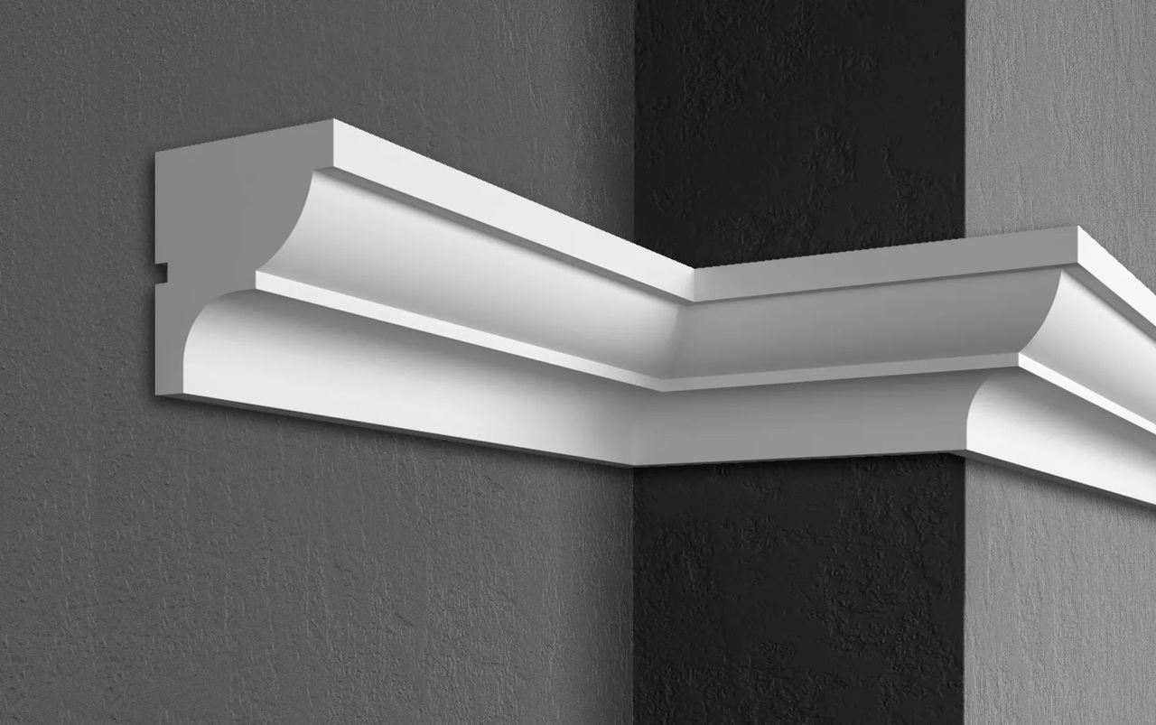 Карниз фасадний Prestige Decor (KC 112 без покриття), ELITE DECOR - Зображення