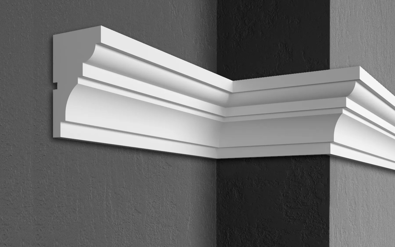 Карниз фасадний Prestige Decor (KC 114 без покриття), ELITE DECOR - Зображення