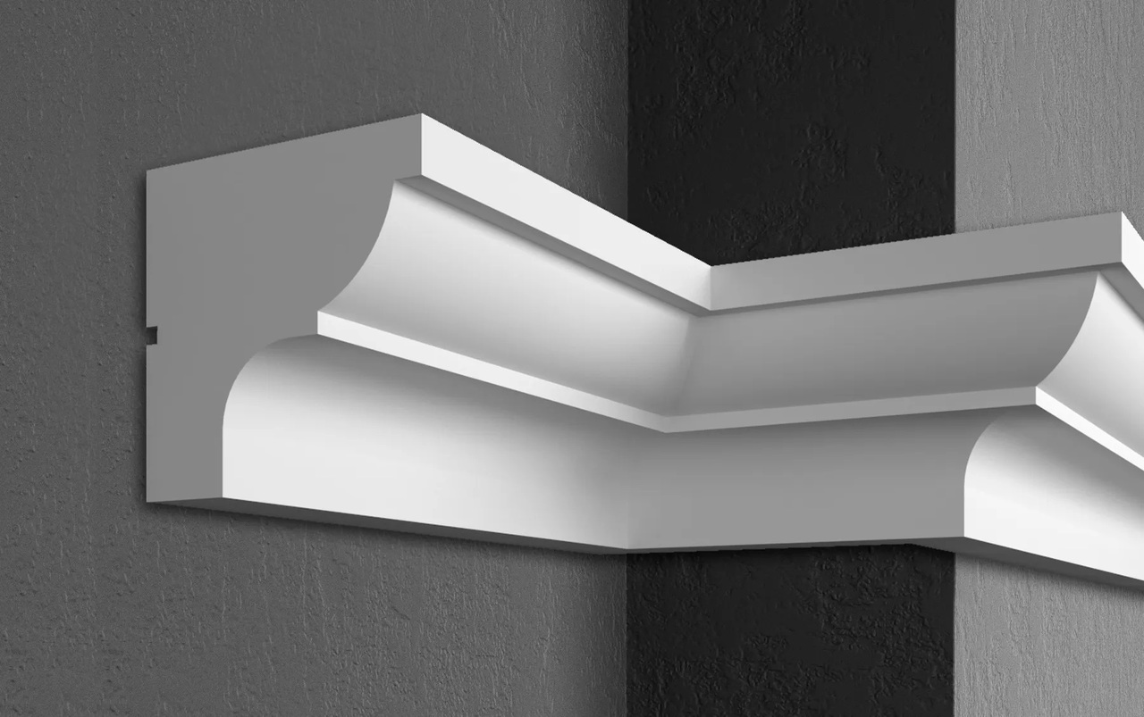 Карниз фасадний Prestige Decor (KC 121 без покриття), ELITE DECOR - Зображення