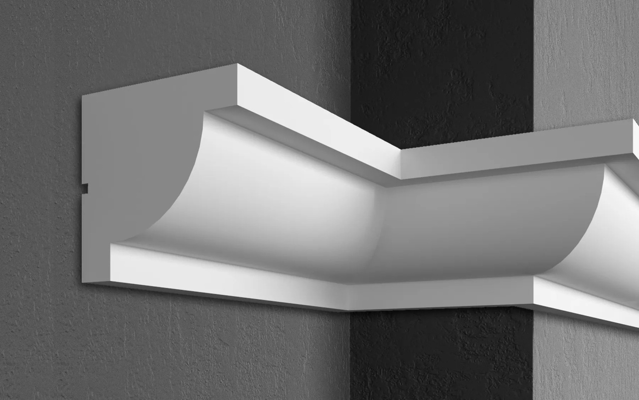 Карниз фасадний Prestige Decor (KC 122 без покриття), ELITE DECOR - Зображення