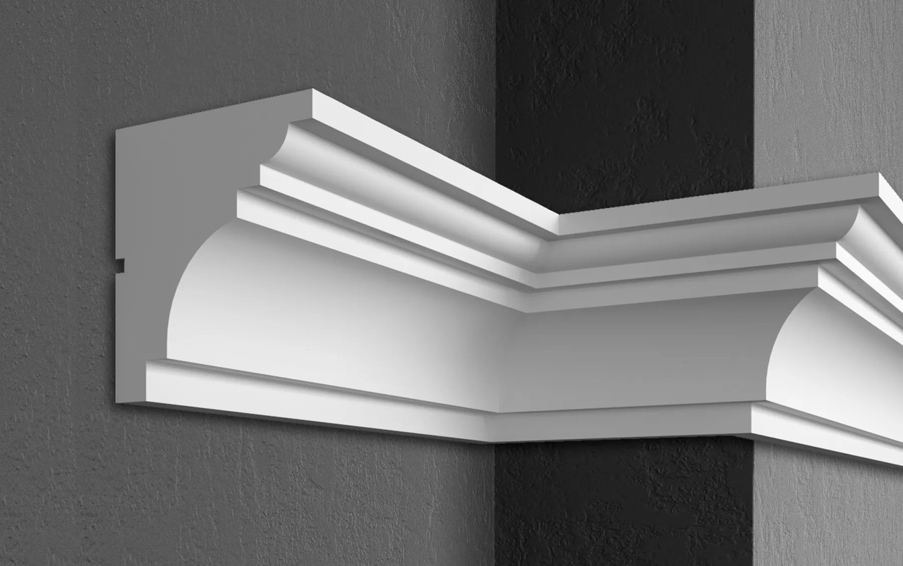 Карниз фасадний Prestige Decor (KC 123 без покриття), ELITE DECOR - Зображення KC_123.jpg