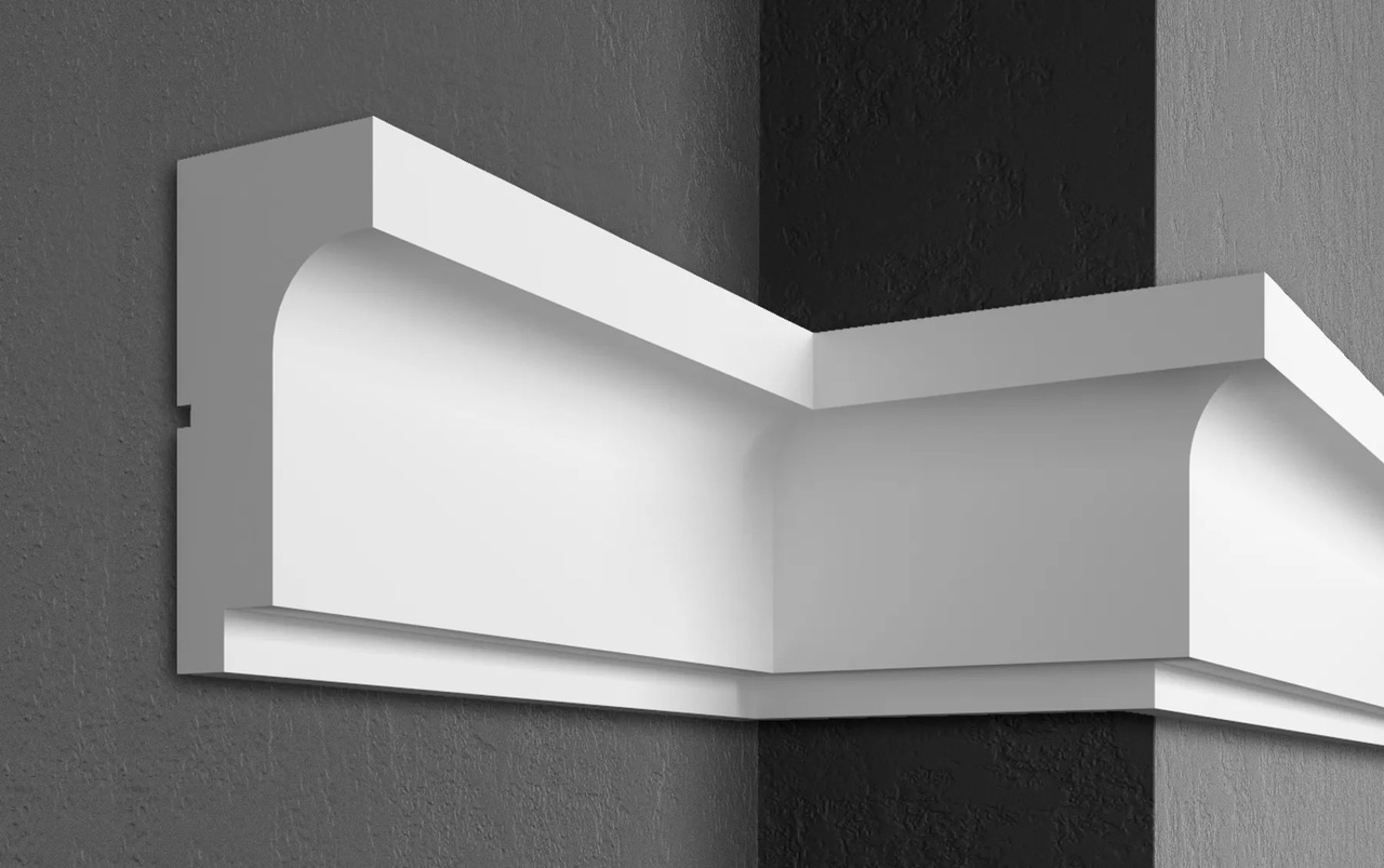 Карниз фасадний Prestige Decor (KC 129 без покриття), ELITE DECOR - Зображення