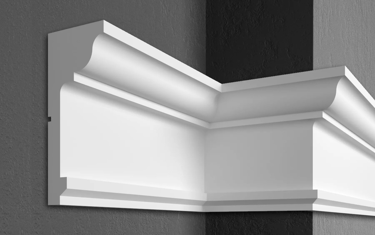 Карниз фасадний Prestige Decor (KC 133 без покриття), ELITE DECOR - Зображення
