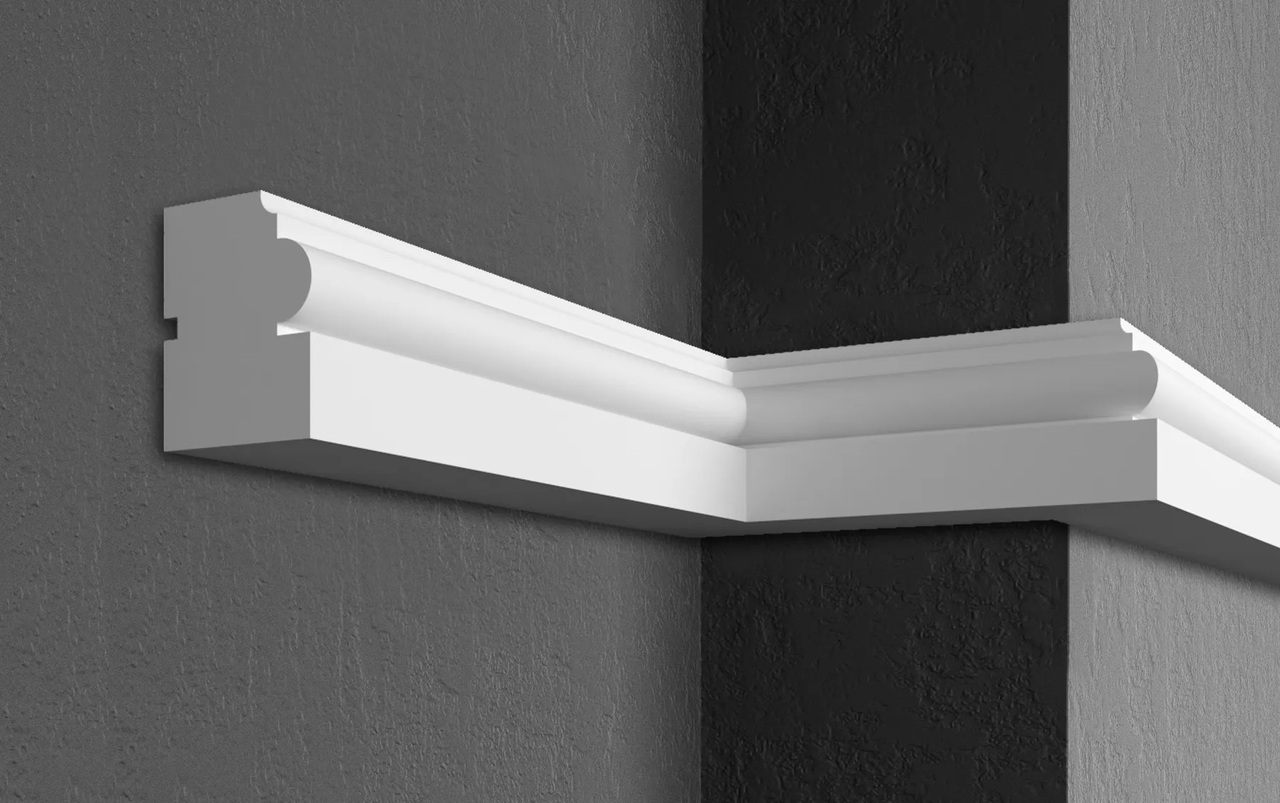 Карниз фасадний Prestige Decor (KC 135 без покриття), ELITE DECOR - Зображення