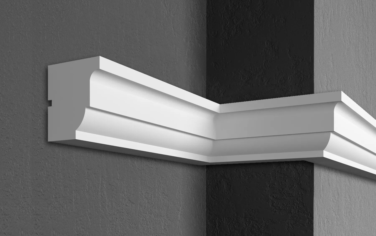 Карниз фасадний Prestige Decor (KC 138 без покриття), ELITE DECOR - Зображення