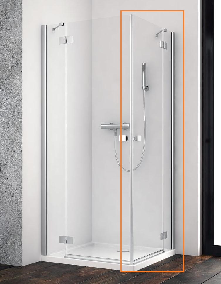 Душова кабіна (половина) Essenza New KDD 90 права, RADAWAY - Зображення