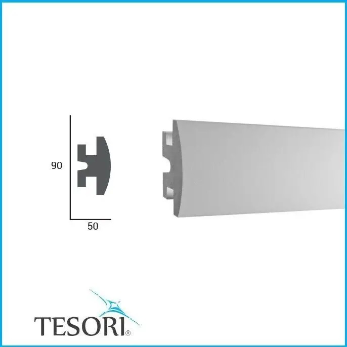 Карниз для LED освітлення Tesori (KD 305), ELITE DECOR - Зображення KD_305-.jpg