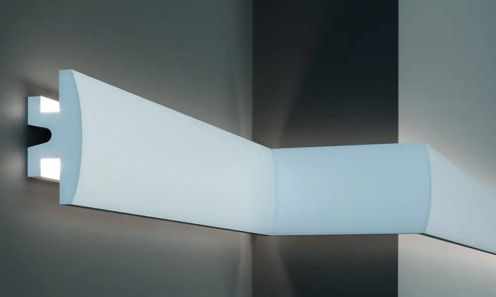 Карниз для LED освітлення Tesori (KD 306), ELITE DECOR - Зображення