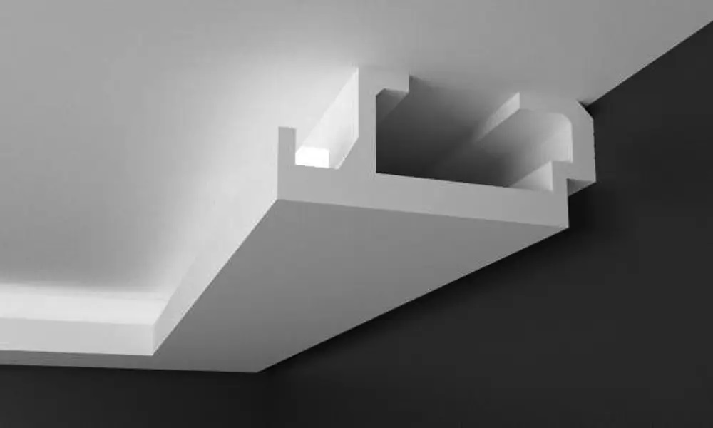 Карниз для LED освітлення Tesori (KD 408), ELITE DECOR - Зображення