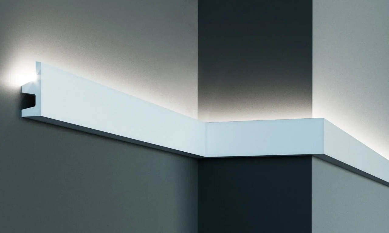 Карниз полиуретановый Tesori (KF 501), ELITE DECOR - Зображення