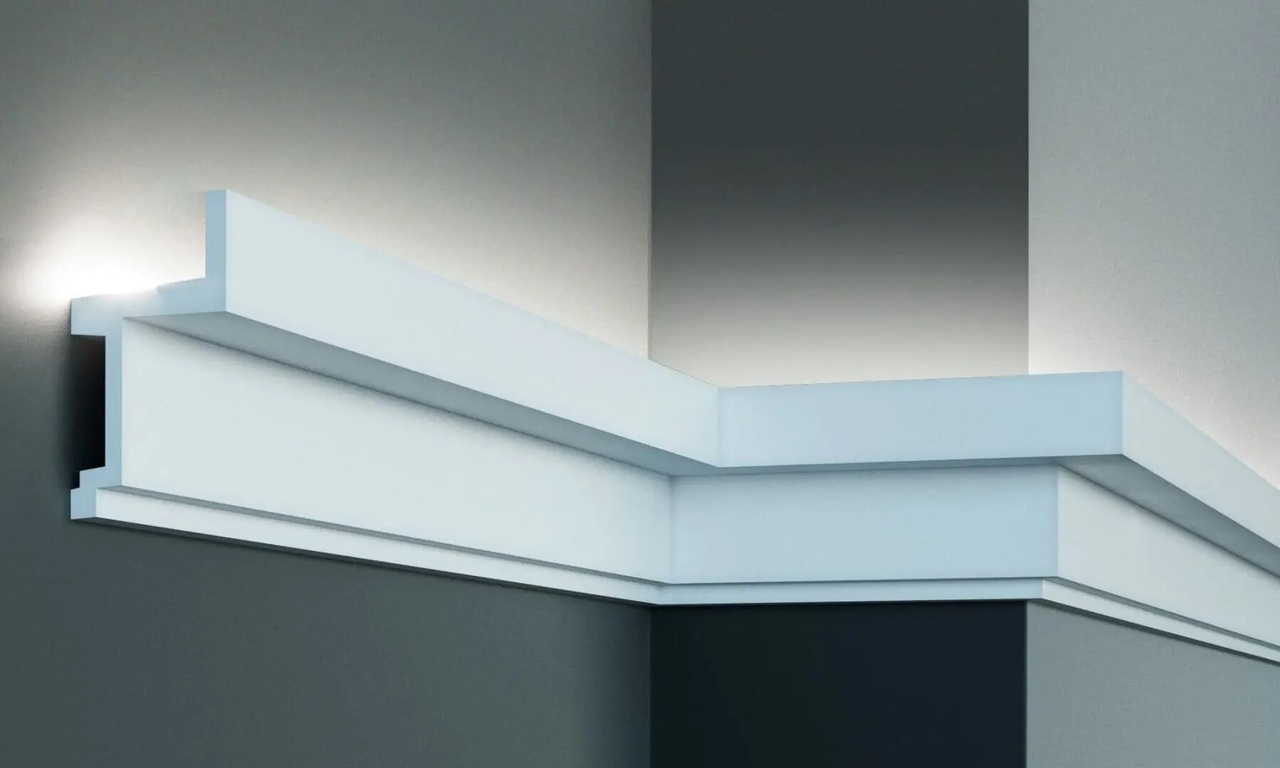 Карниз поліуретановий Tesori (KF 705 Flexi), ELITE DECOR - Зображення KF_705_Flexi.jpg