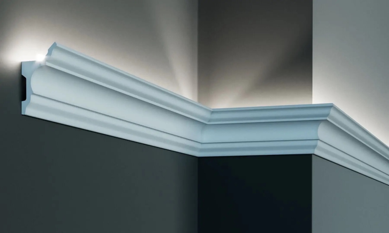 Карниз для LED освітлення Tesori (KF 717), ELITE DECOR - Зображення KF_717.jpg