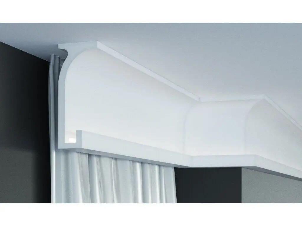 Карниз для LED освітлення Tesori (KF 803), ELITE DECOR - Зображення