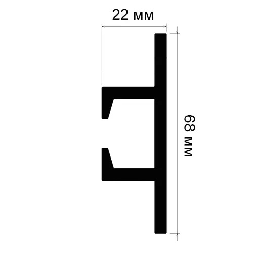 Молдинг полімерний Grand Decor (KH 907), ELITE DECOR - Зображення KH_907-.jpg