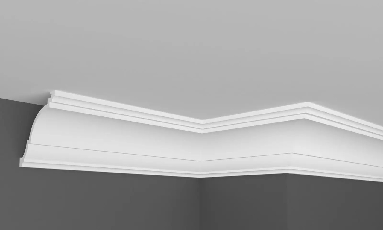 Карниз полимерный Grand Decor (KH 912), ELITE DECOR - Зображення