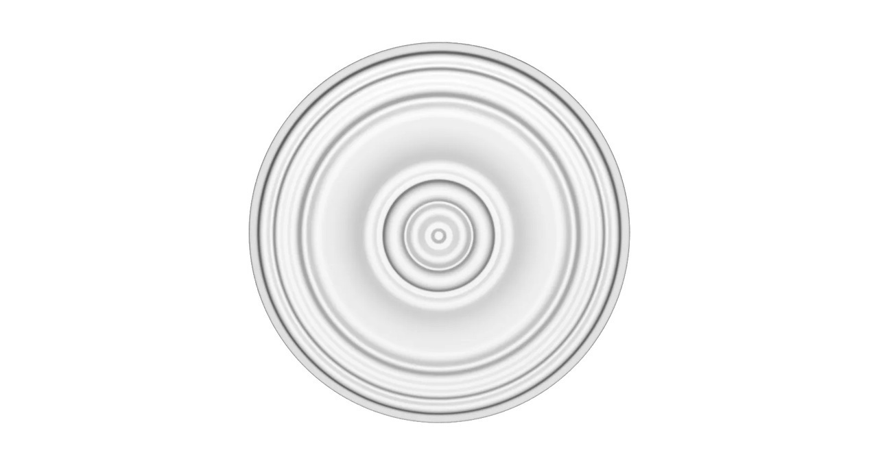 Розетка поліуретанова Harmony (KR 320), ELITE DECOR - Зображення