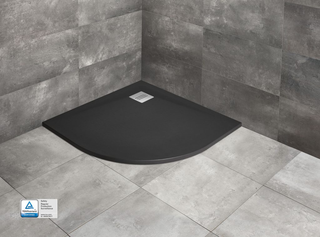 Душовий піддон Kyntos A 80x80 см Black, RADAWAY - Зображення Kyntos-A-B-.jpg