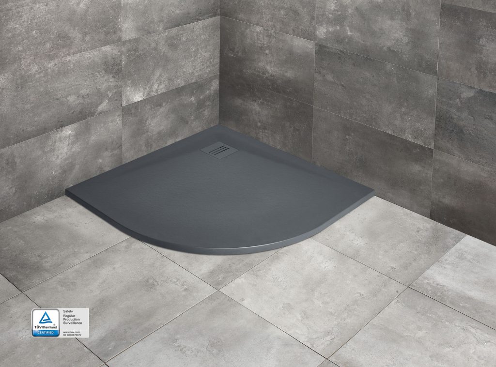 Душевой поддон Kyntos A 80x80 см anthracite, RADAWAY - Зображення Kyntos-A-an.jpg