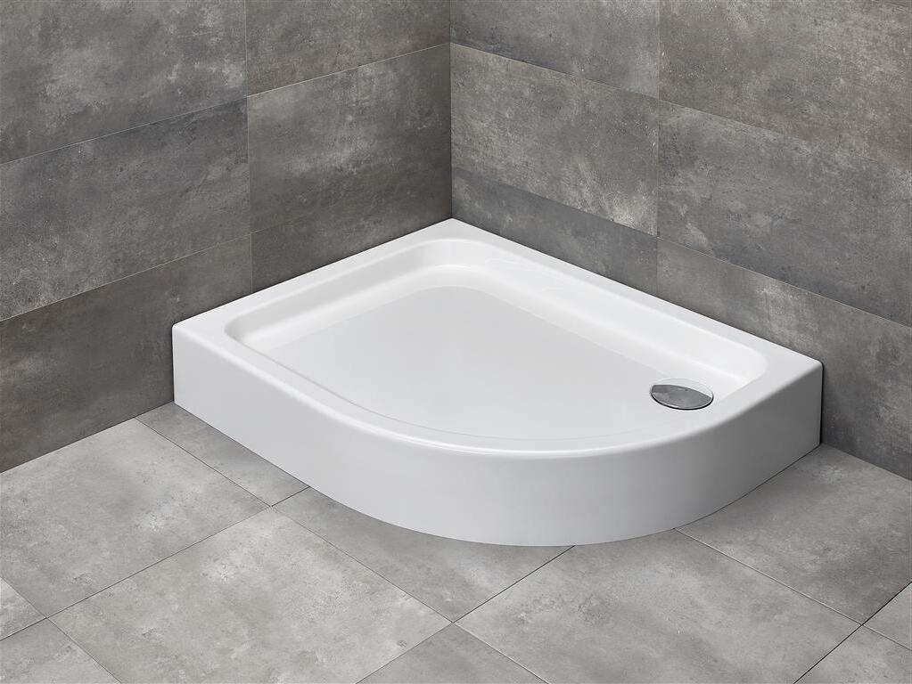 Душовий піддон Laros E Compact 100x80 см лівий, RADAWAY - Зображення LAROS-E_L-.jpg