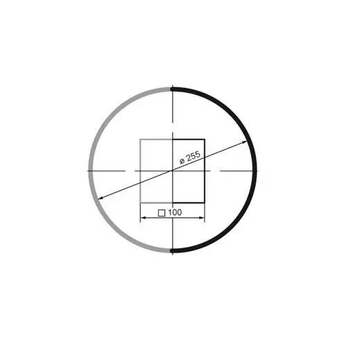 Колона фасадна Prestige Decor (LC 101-2 Half), ELITE DECOR - Зображення LC_101-2_Half-.jpg