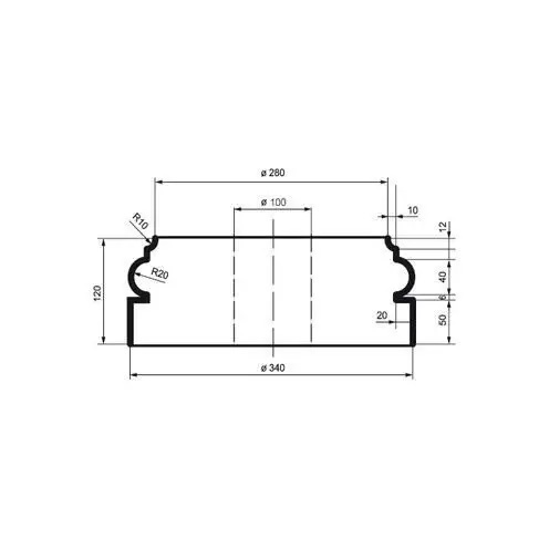 Колонна фасадная Prestige Decor (LC 101-3), ELITE DECOR - Зображення LC_101-3-.jpg
