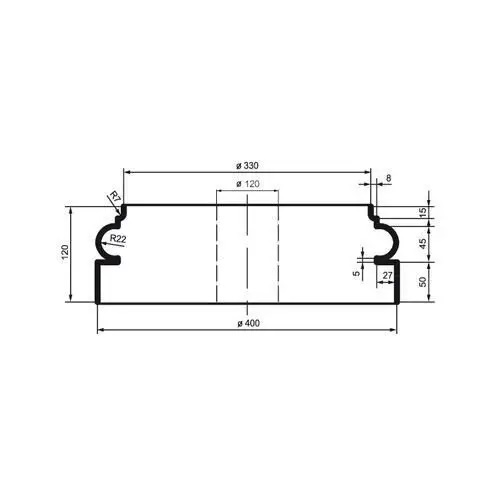 Колона фасадна база Prestige Decor (LC 102-3 без покриття), ELITE DECOR - Зображення LC_102-3-.jpg