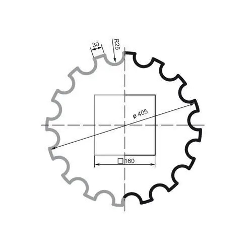 Колона фасадна Prestige Decor (LC 103-21 Half), ELITE DECOR - Зображення LC_103-21_Half-.jpg