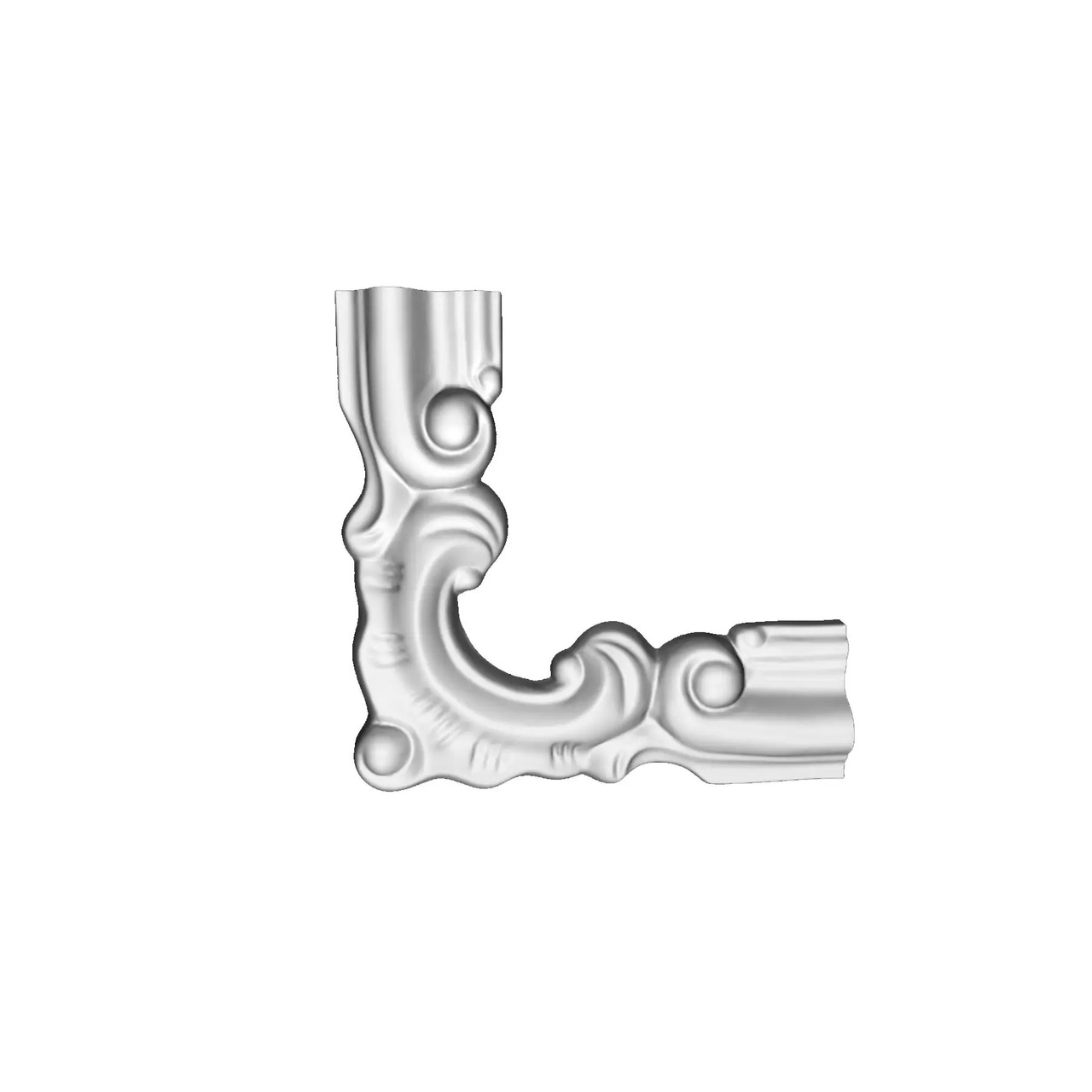 Кутовий елемент поліуретановий Harmony (M 201-1), ELITE DECOR - Зображення