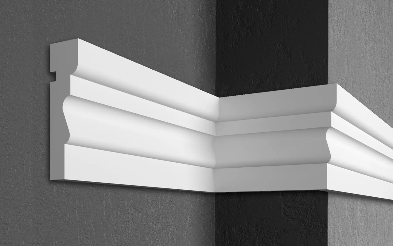 Молдинг фасадний Prestige Decor (MC 125), ELITE DECOR - Зображення