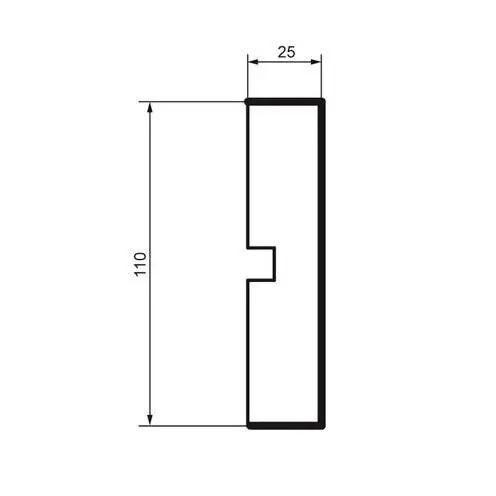 Молдинг фасадний Prestige Decor (MC 144), ELITE DECOR - Зображення MC_144-.jpg