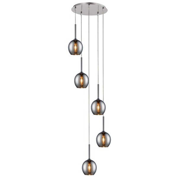 Люстра MONIC (MD1629-5B-chrome), Zuma Line - Зображення