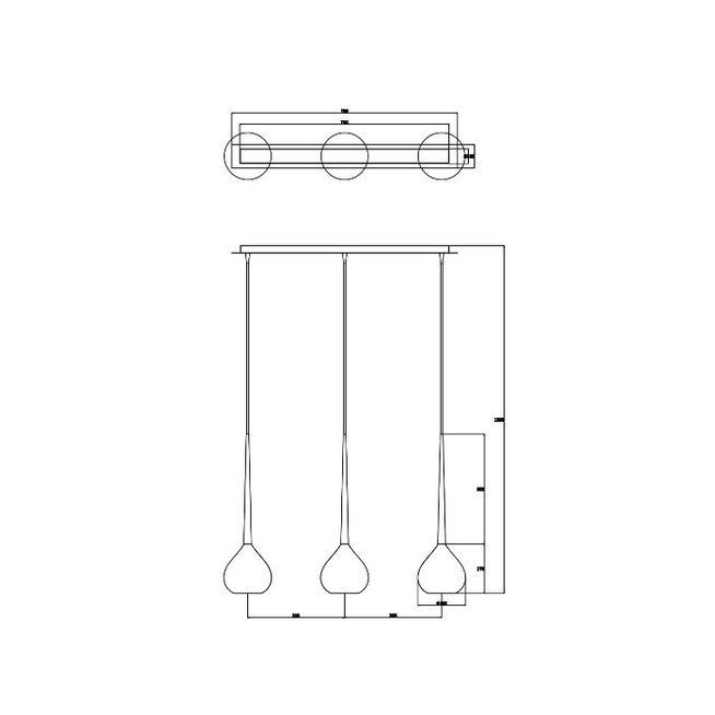 Люстра LIBRA (MD2128B-3W), Zuma Line - Зображення MD2128B-3W-.jpg