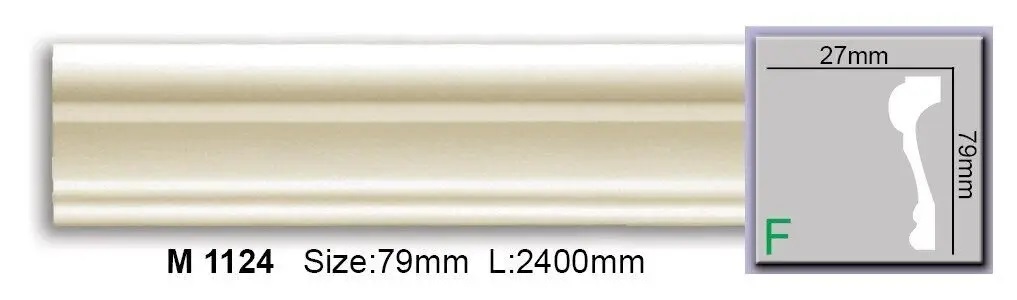 Молдинг з орнаментом поліуретановий Harmony (M 1124 Flexi), ELITE DECOR - Зображення