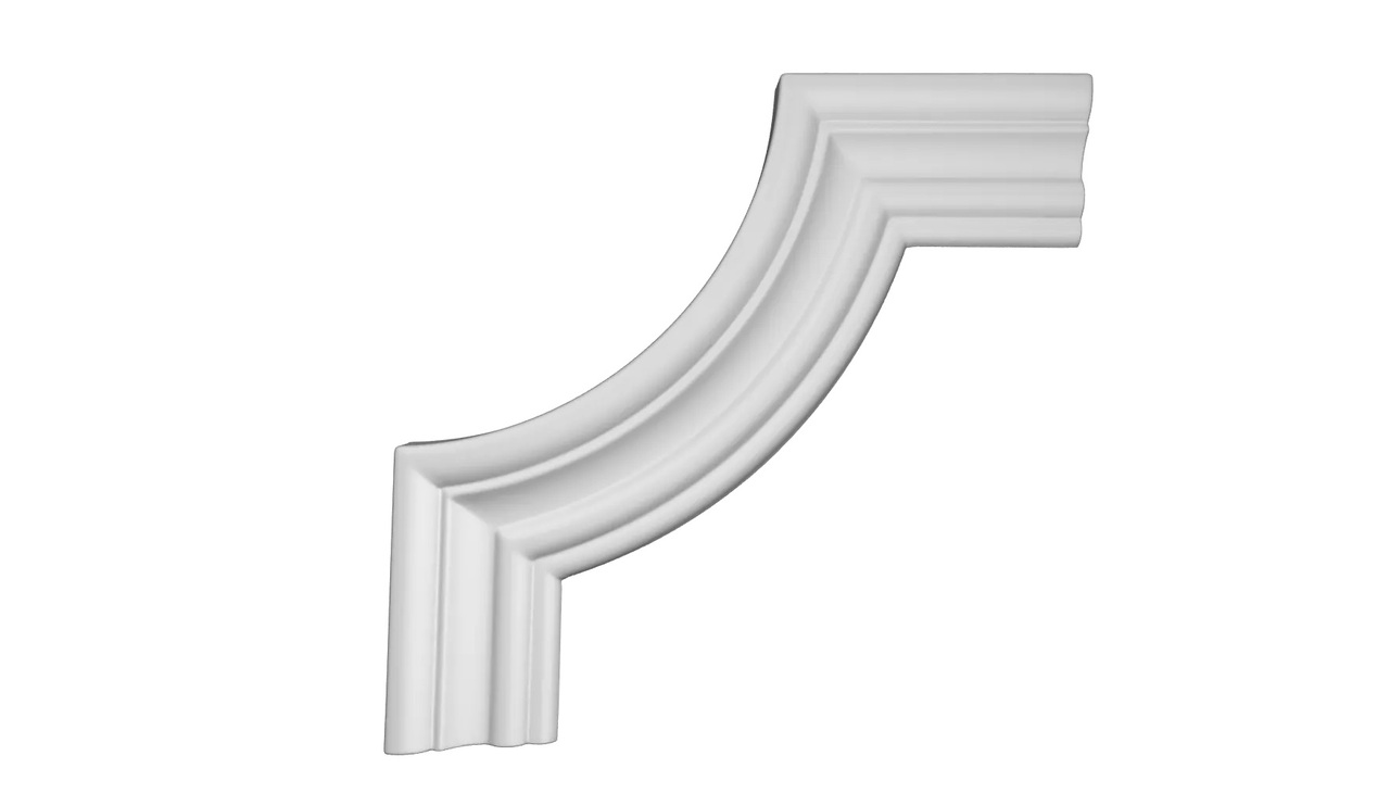 Кутовий елемент поліуретановий Harmony (M 211-2), ELITE DECOR - Зображення M_211-2.jpg