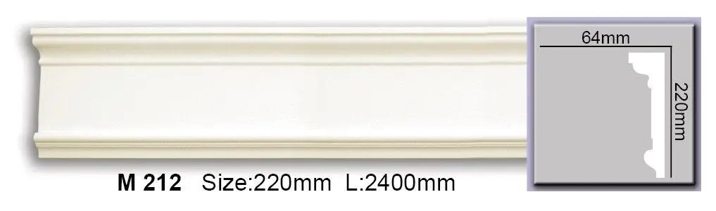 Молдинг полиуретановый Harmony (M 212), ELITE DECOR - Зображення