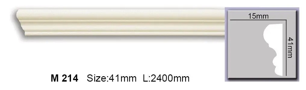 Молдинг поліуретановий Harmony (M 214), ELITE DECOR - Зображення