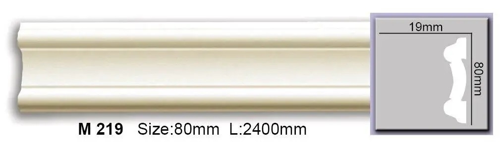 Молдинг поліуретановий Harmony (M 219), ELITE DECOR - Зображення